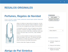 Tablet Screenshot of 1000regalosoriginales.com